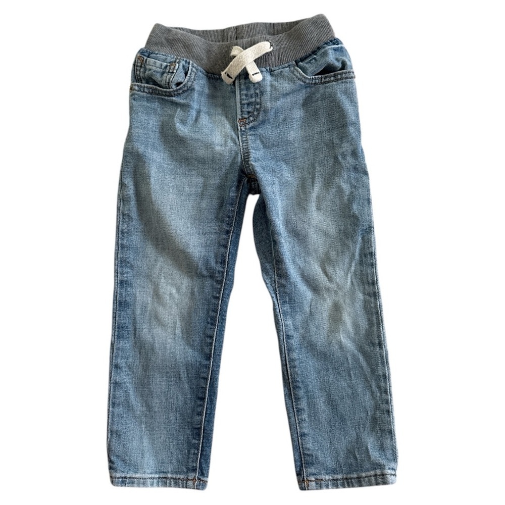 GAP Toddler Pull On Slim Jeans-Light Wash 3T
